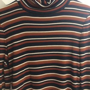 Madewell mock neck shirt